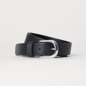 H&M Genuine Black Leather Belt